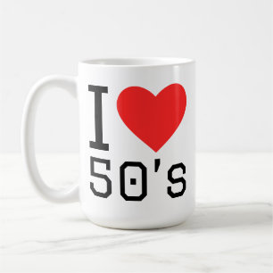 I love 50s coffee mug