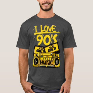 I love 90s Hip Hop Music T-Shirt
