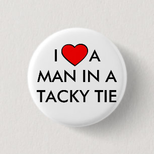 I Love a Man... 3 Cm Round Badge