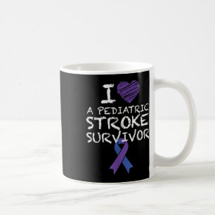 I Love A Paediatrics Stroke Survivor Awareness Rib Coffee Mug