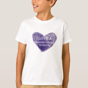 I love a paediatrics stroke warrior Youth tshirt