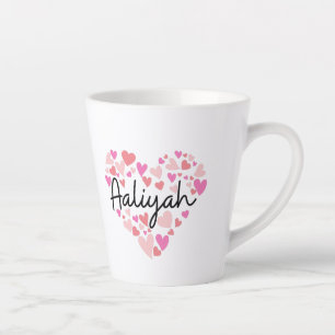 I love Aaliyah Latte Mug