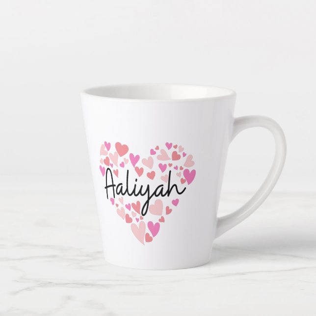 I love Aaliyah Latte Mug (Right)