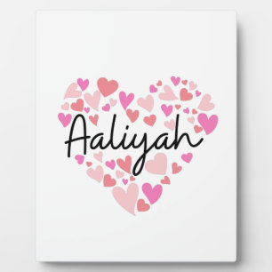 I love Aaliyah Plaque