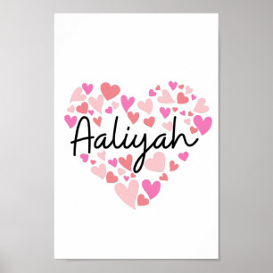 I love Aaliyah Poster