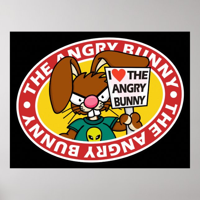 I Love AB Poster (Front)