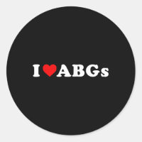 I Love Abgs Funny I Heart Abgs