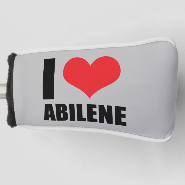 I love Abilene  Golf Head Cover (Front)