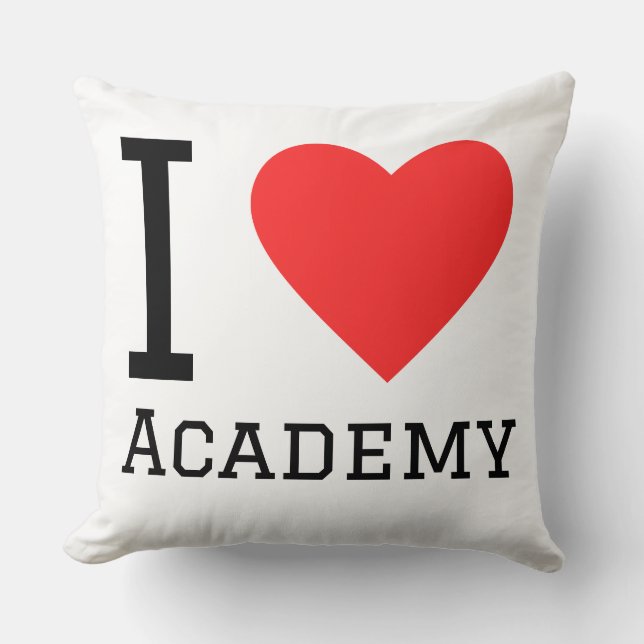 I love academy cushion (Front)