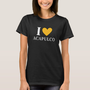 I Love Acapulco Mexico Vacation 7 T-Shirt
