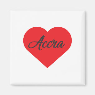I Love Accra - Ghana Magnet