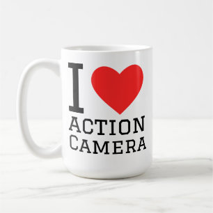 I love action camera coffee mug