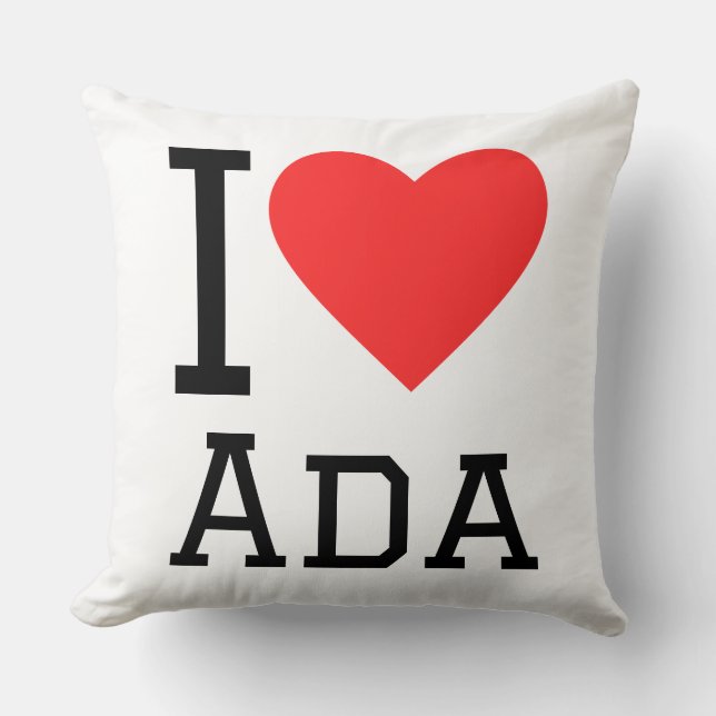 I love ada cushion (Front)