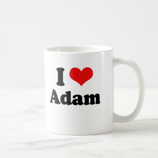 I Love Adam Coffee Mug