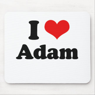 I Love Adam   Mouse Pad