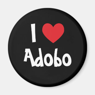 I Love Adobo Magnet