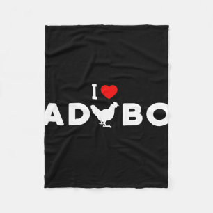 I Love Adobo Shirt - I Love Chicken Adobo Fleece Blanket