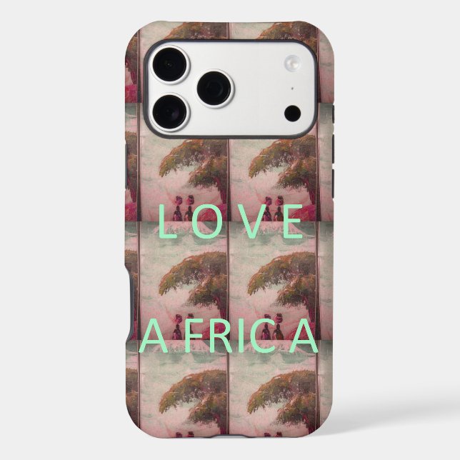 I Love Africa – Cultural Landscape Pattern (Back)