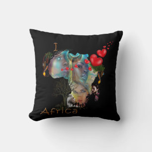 I love Africa Cushion