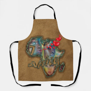 I love Africa Messenger Bag Apron