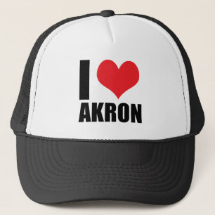 I love Akron Trucker Hat