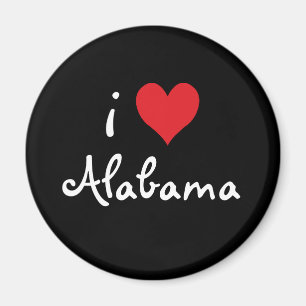 I Love Alabama Magnet
