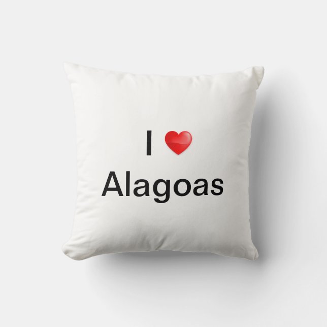 I love Alagoas Cushion (Front)