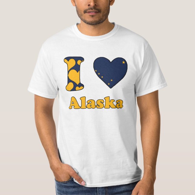 I love Alaska T-Shirt (Front)