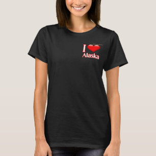 I Love Alaska  T-Shirt