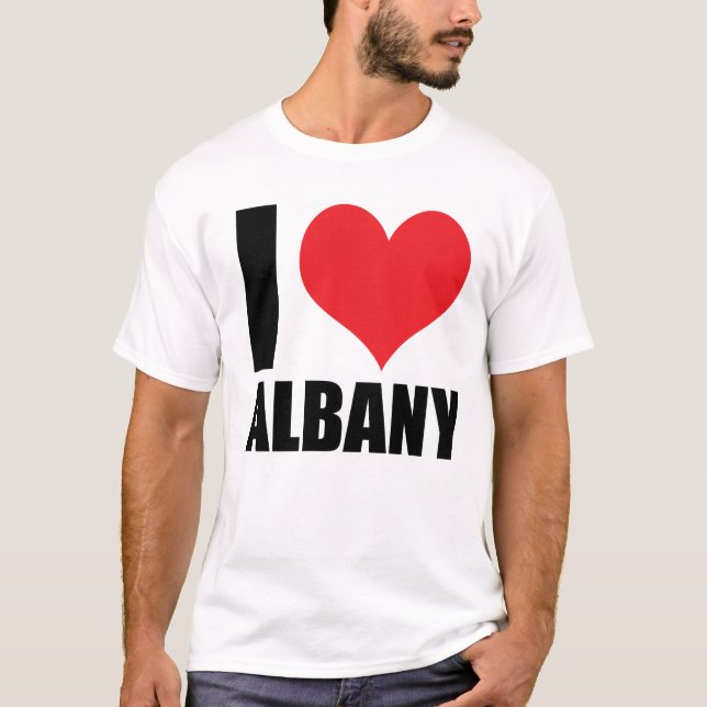I love Albany T-Shirt (Front)