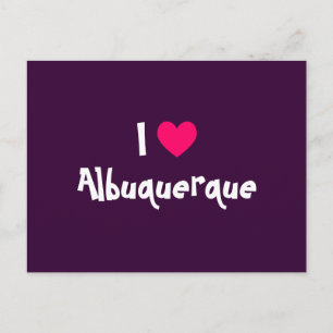I Love Albuquerque Postcard