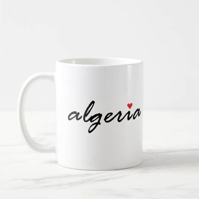 I love Algeria Coffee Mug (Left)