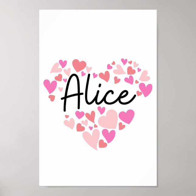 I love Alice Poster (Front)