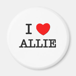 I Love Allison Magnet