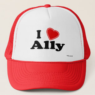 I Love Ally Trucker Hat