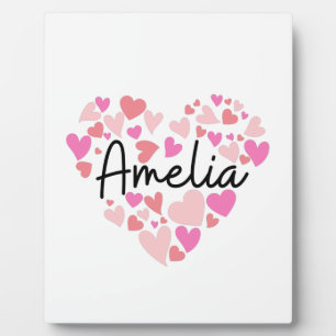 I love Amelia Plaque