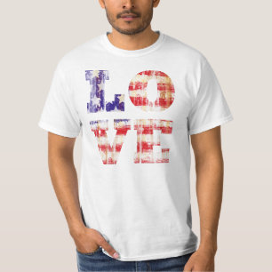 I LOVE AMERICA,AMERICAN LOVE T-Shirt