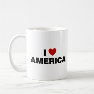 I Love America Coffee Mug