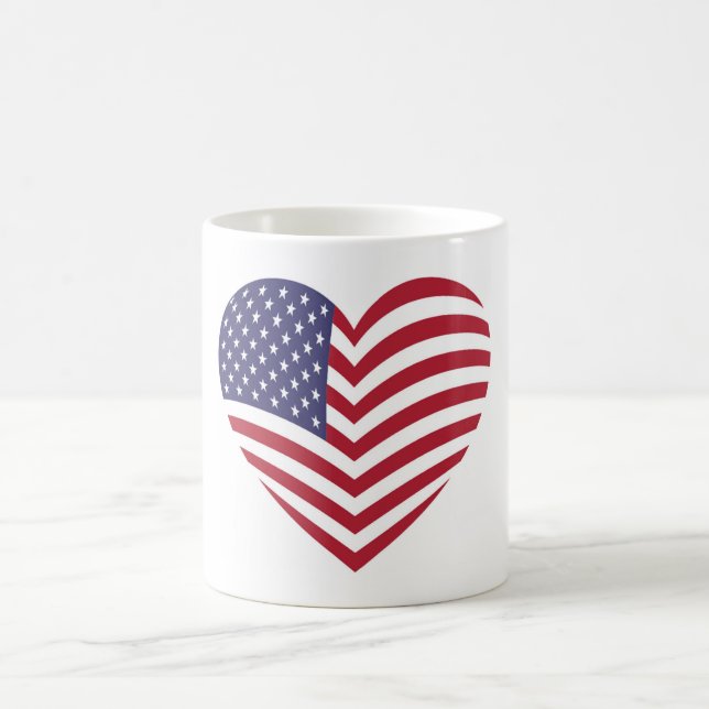 I LOVE AMERICA COFFEE MUG (Center)