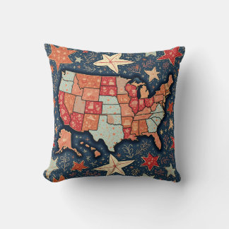 i love america cushion