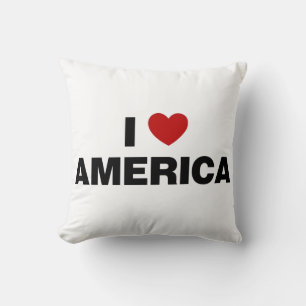 I Love America Cushion