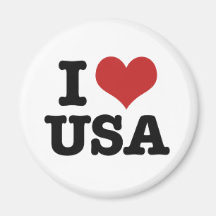 I Love America Magnet