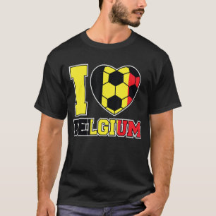 I Love America US American Boys Girl Kids Soccer b T-Shirt