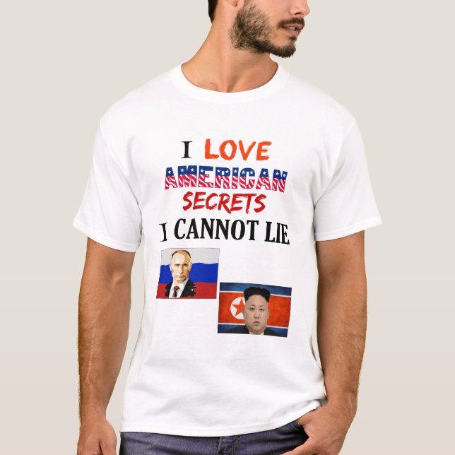 I Love American Secrets I Cannot Lie T-Shirt, ZFJS T-Shirt (Front)