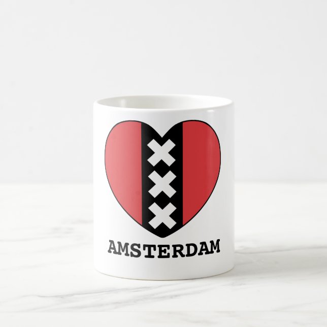 I LOVE AMSTERDAM sulk By Amsterdamned Coffee Mug (Center)