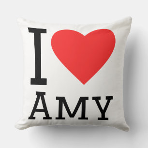 I love Amy  Cushion