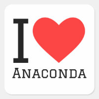 I love anaconda