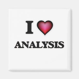 I Love Analysis Magnet