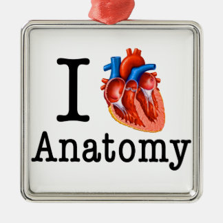 I love Anatomy Metal Tree Decoration