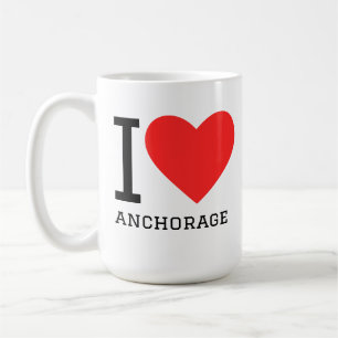 I love anchorage coffee mug